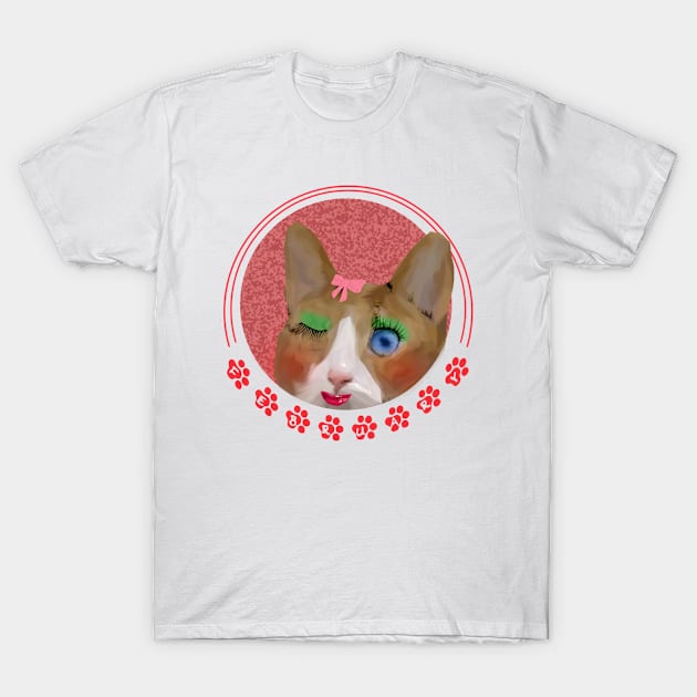 Cat T-Shirt by Mhamad13199